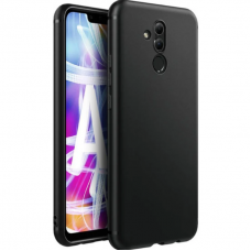 Бампер черный для Huawei Mate 20Lite Silicone Cover